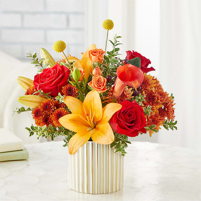 Scarlet Skies Bouquet – HELEN'S FLORIST AND GARDEN CENTER, Whitehouse Station NJ