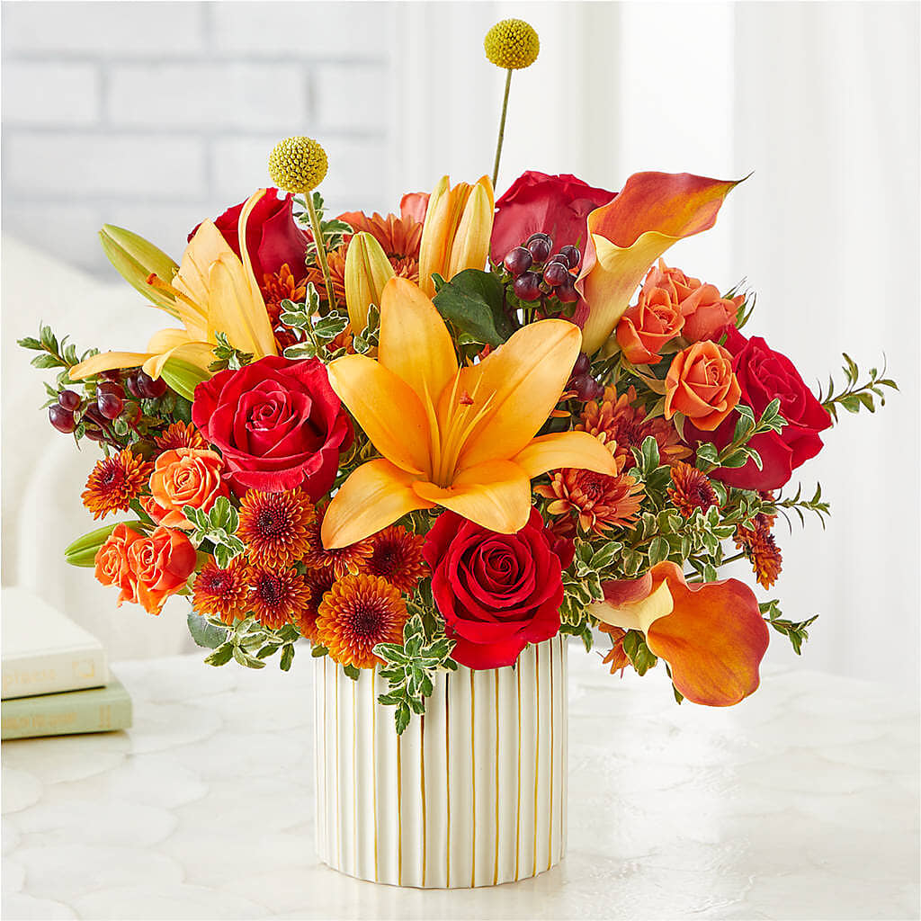 Scarlet Skies Bouquet – HELEN'S FLORIST AND GARDEN CENTER, Whitehouse Station NJ