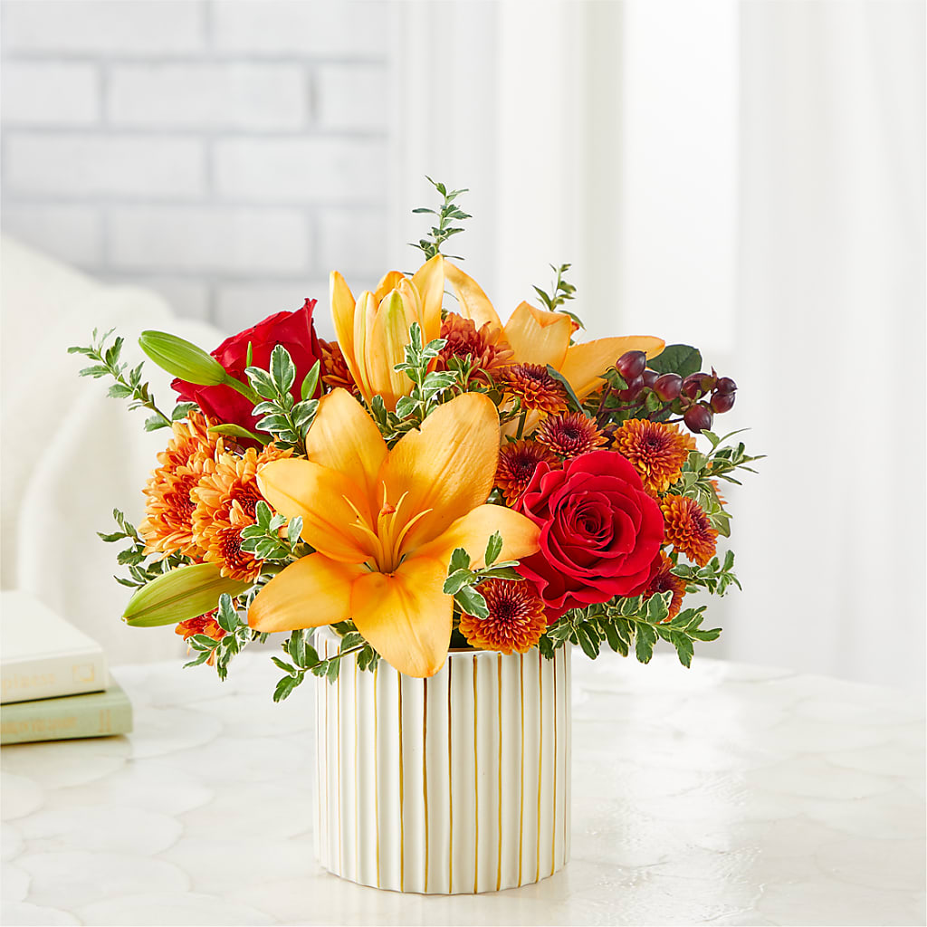 Scarlet Skies Bouquet – HELEN'S FLORIST AND GARDEN CENTER, Whitehouse Station NJ