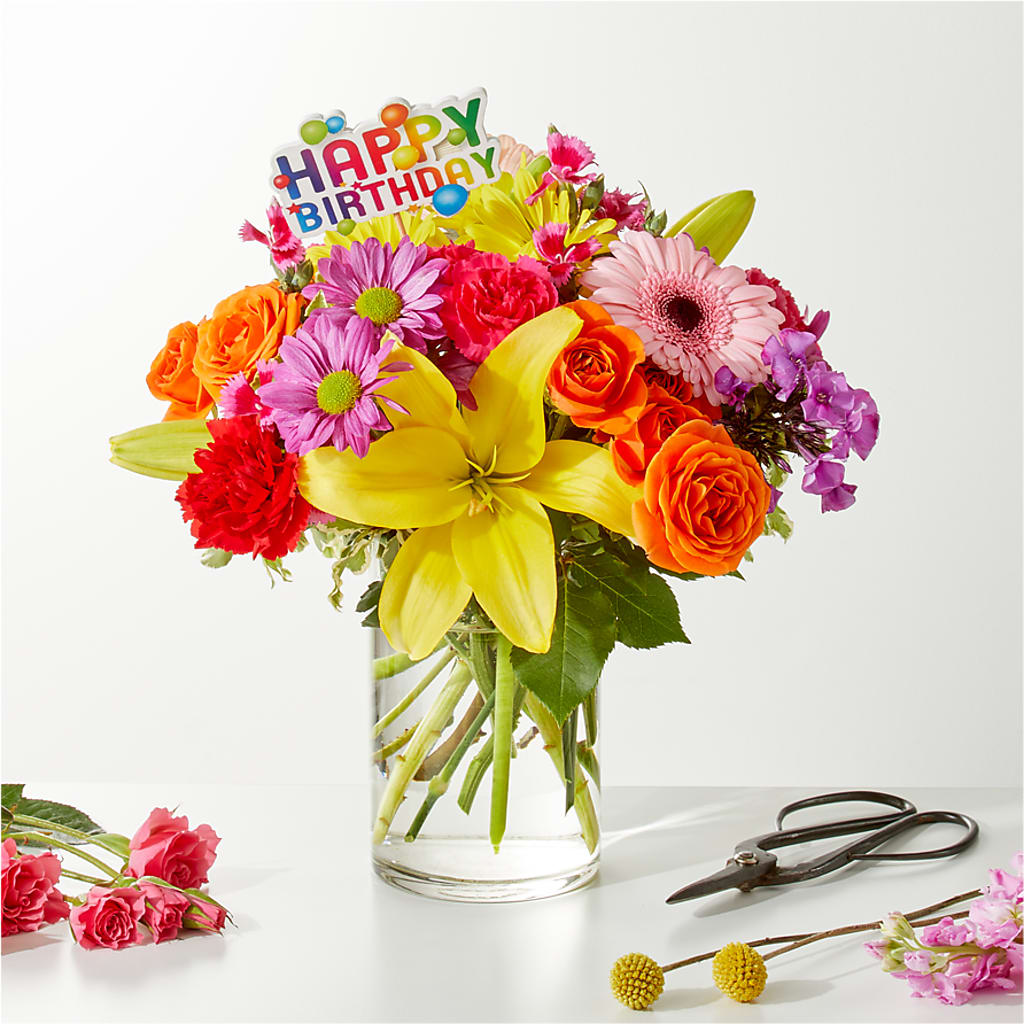 Cue the Confetti - A Florist Original – HELEN'S FLORIST AND GARDEN CENTER, Whitehouse Station NJ