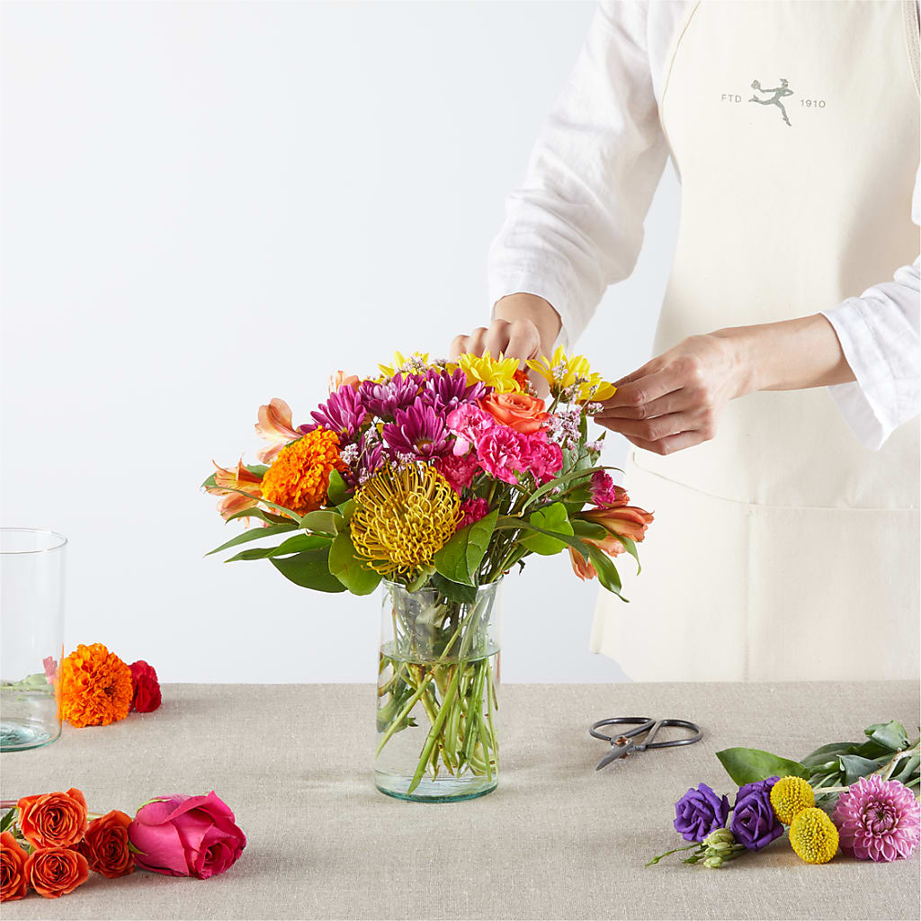 Feast of Color – A Florist Original – HELEN'S FLORIST AND GARDEN CENTER, Whitehouse Station NJ