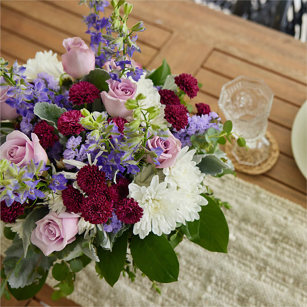 Violet Frost Bouquet – HELEN'S FLORIST AND GARDEN CENTER, Whitehouse Station NJ