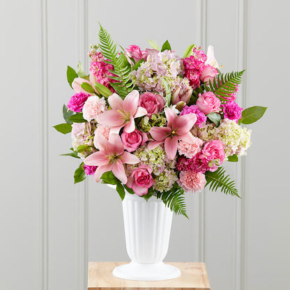 Never-Ending Love Arrangement – HELEN'S FLORIST AND GARDEN CENTER, Whitehouse Station NJ