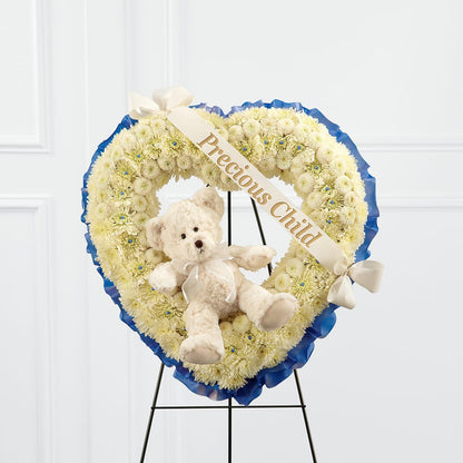 Precious Child Standing Heart – HELEN'S FLORIST AND GARDEN CENTER, Whitehouse Station NJ