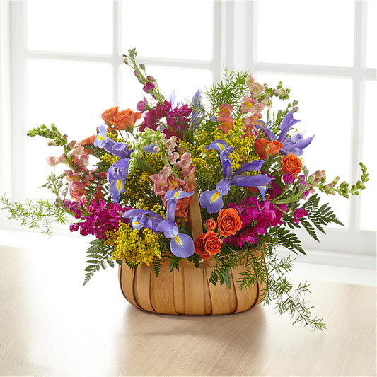Garden of Life Basket – HELEN'S FLORIST AND GARDEN CENTER, Whitehouse Station NJ