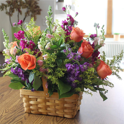 Garden of Life Basket – HELEN'S FLORIST AND GARDEN CENTER, Whitehouse Station NJ