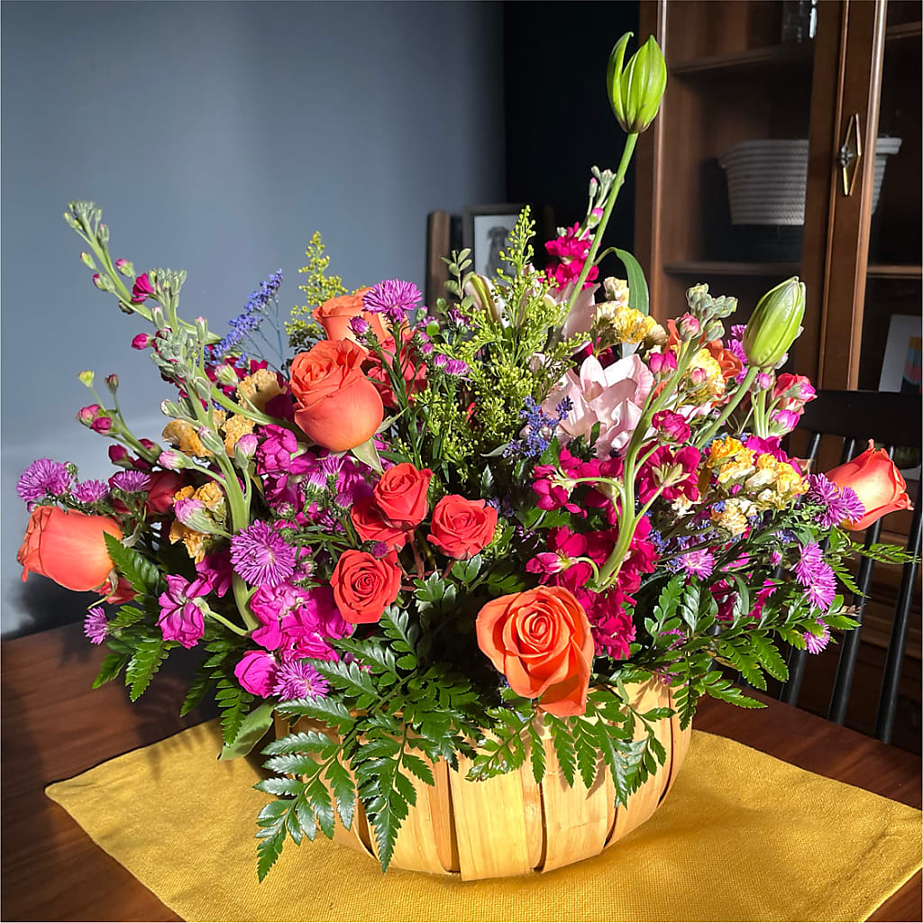 Garden of Life Basket – HELEN'S FLORIST AND GARDEN CENTER, Whitehouse Station NJ