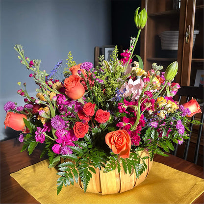 Garden of Life Basket – HELEN'S FLORIST AND GARDEN CENTER, Whitehouse Station NJ