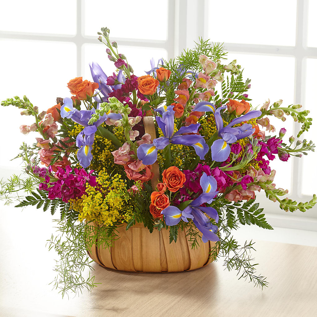 Garden of Life Basket – HELEN'S FLORIST AND GARDEN CENTER, Whitehouse Station NJ