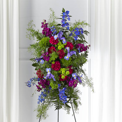 Heavenly Skies Standing Spray – HELEN'S FLORIST AND GARDEN CENTER, Whitehouse Station NJ