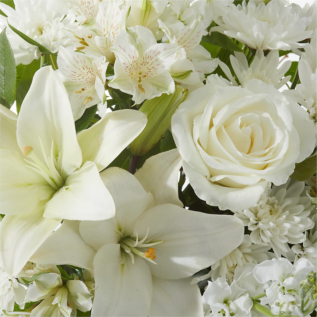 Peaceful Reflections Arrangement – HELEN'S FLORIST AND GARDEN CENTER, Whitehouse Station NJ