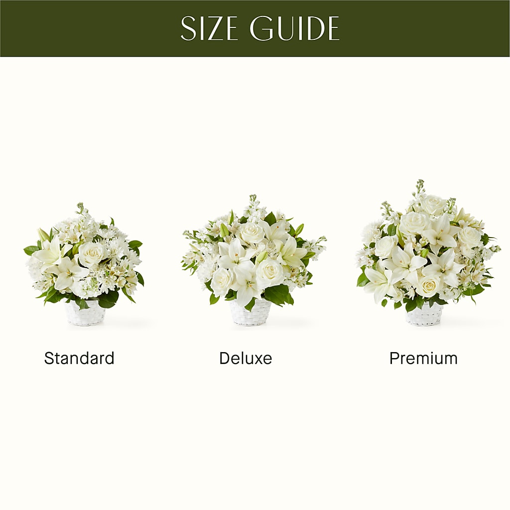 Peaceful Reflections Arrangement – HELEN'S FLORIST AND GARDEN CENTER, Whitehouse Station NJ