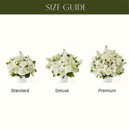 Peaceful Reflections Arrangement – HELEN'S FLORIST AND GARDEN CENTER, Whitehouse Station NJ