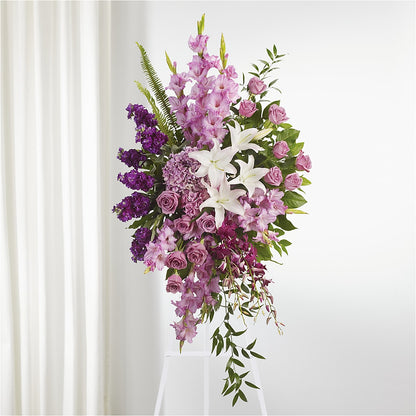 Never Alone Standing Spray – HELEN'S FLORIST AND GARDEN CENTER, Whitehouse Station NJ