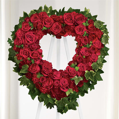 Wholehearted Standing Spray – HELEN'S FLORIST AND GARDEN CENTER, Whitehouse Station NJ