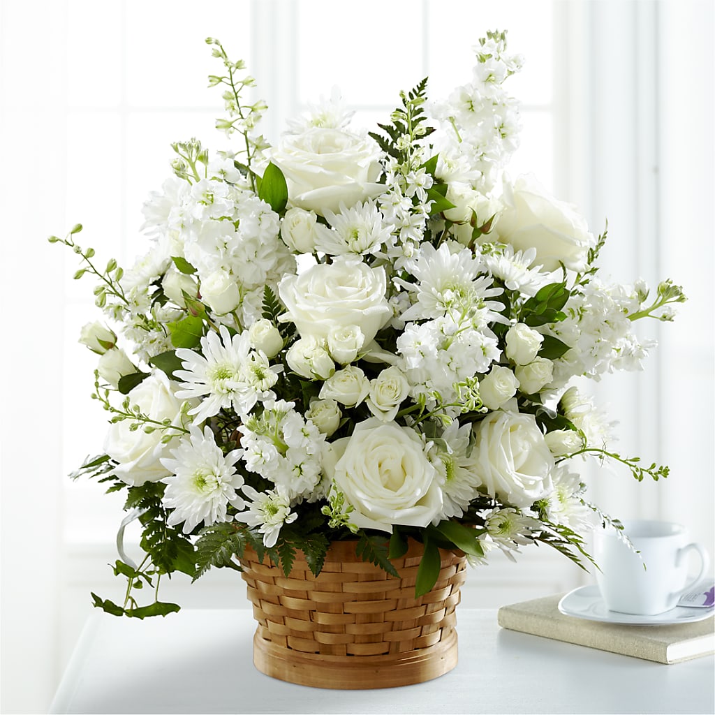 Heartfelt Condolences Arrangement – HELEN'S FLORIST AND GARDEN CENTER, Whitehouse Station NJ