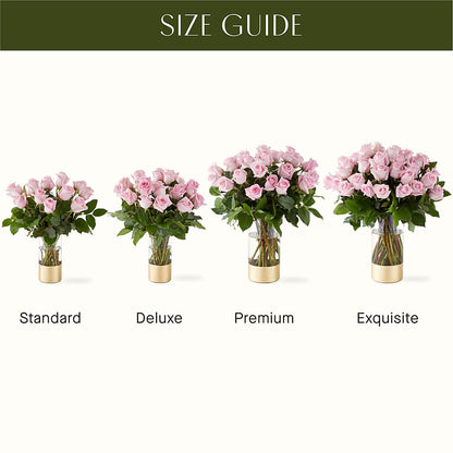 Picture Perfect Pink Rose Bouquet – HELEN'S FLORIST AND GARDEN CENTER, Whitehouse Station NJ