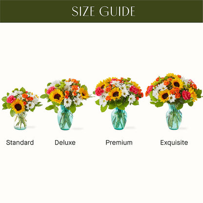 Sun-drenched Blooms Bouquet – HELEN'S FLORIST AND GARDEN CENTER, Whitehouse Station NJ
