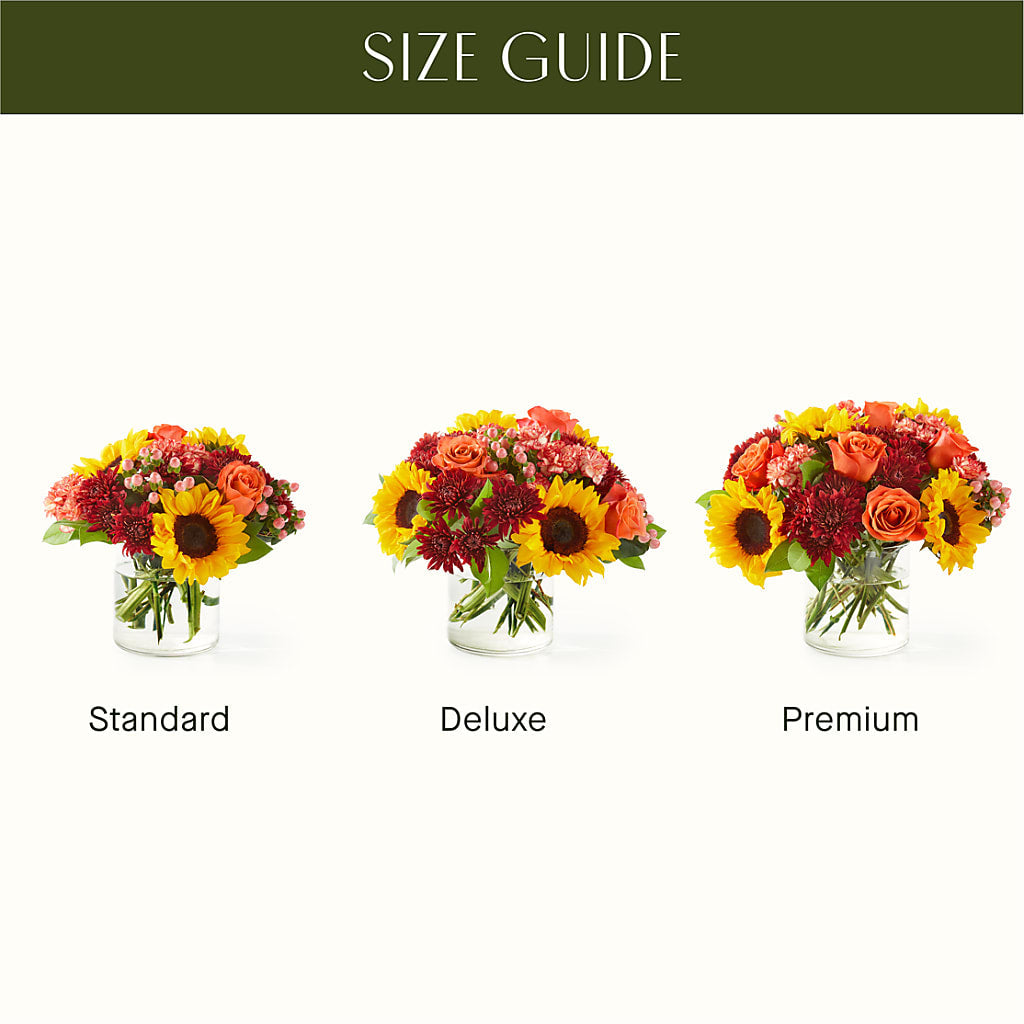 September Sunset Bouquet – HELEN'S FLORIST AND GARDEN CENTER, Whitehouse Station NJ