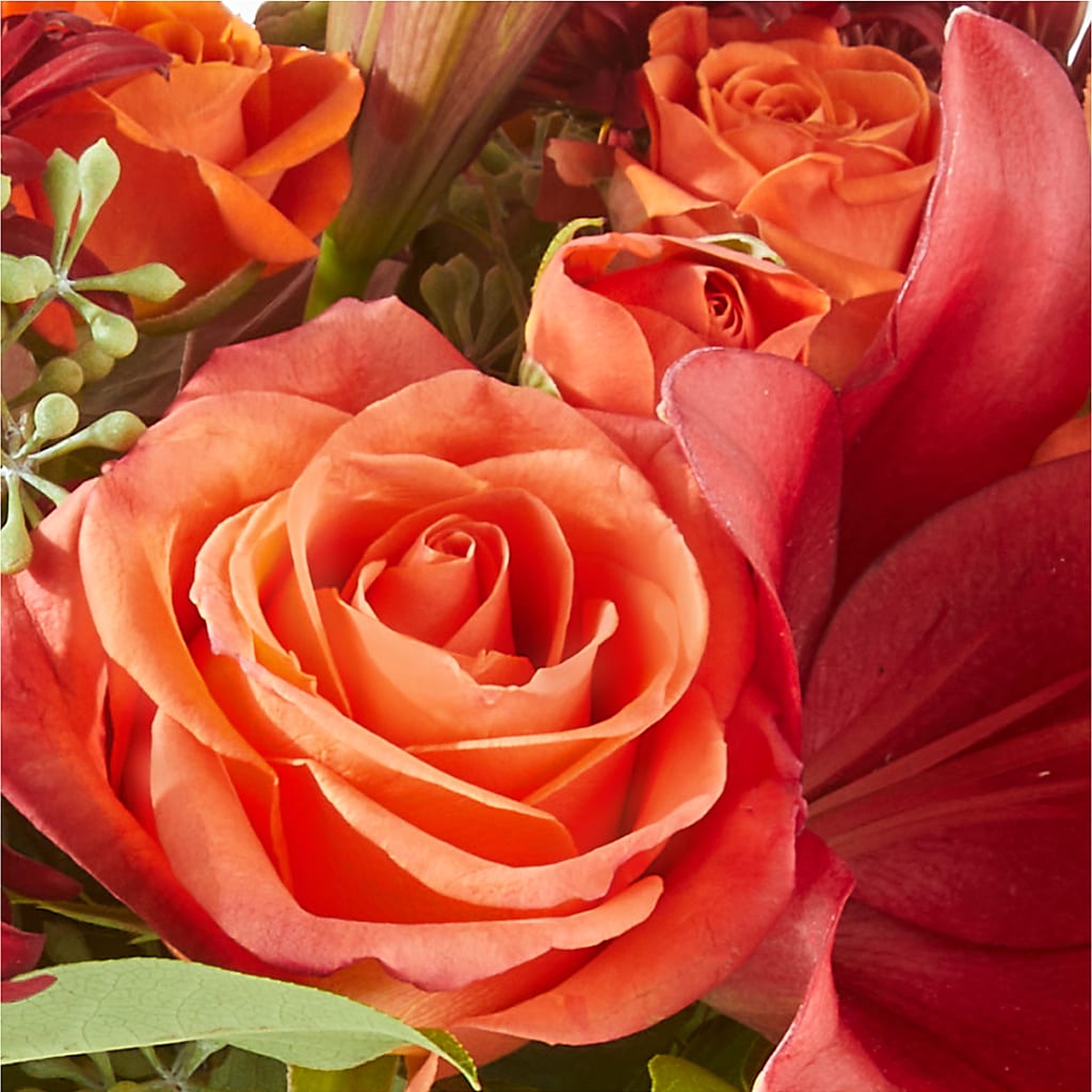 Crimson Leaves Bouquet – HELEN'S FLORIST AND GARDEN CENTER, Whitehouse Station NJ