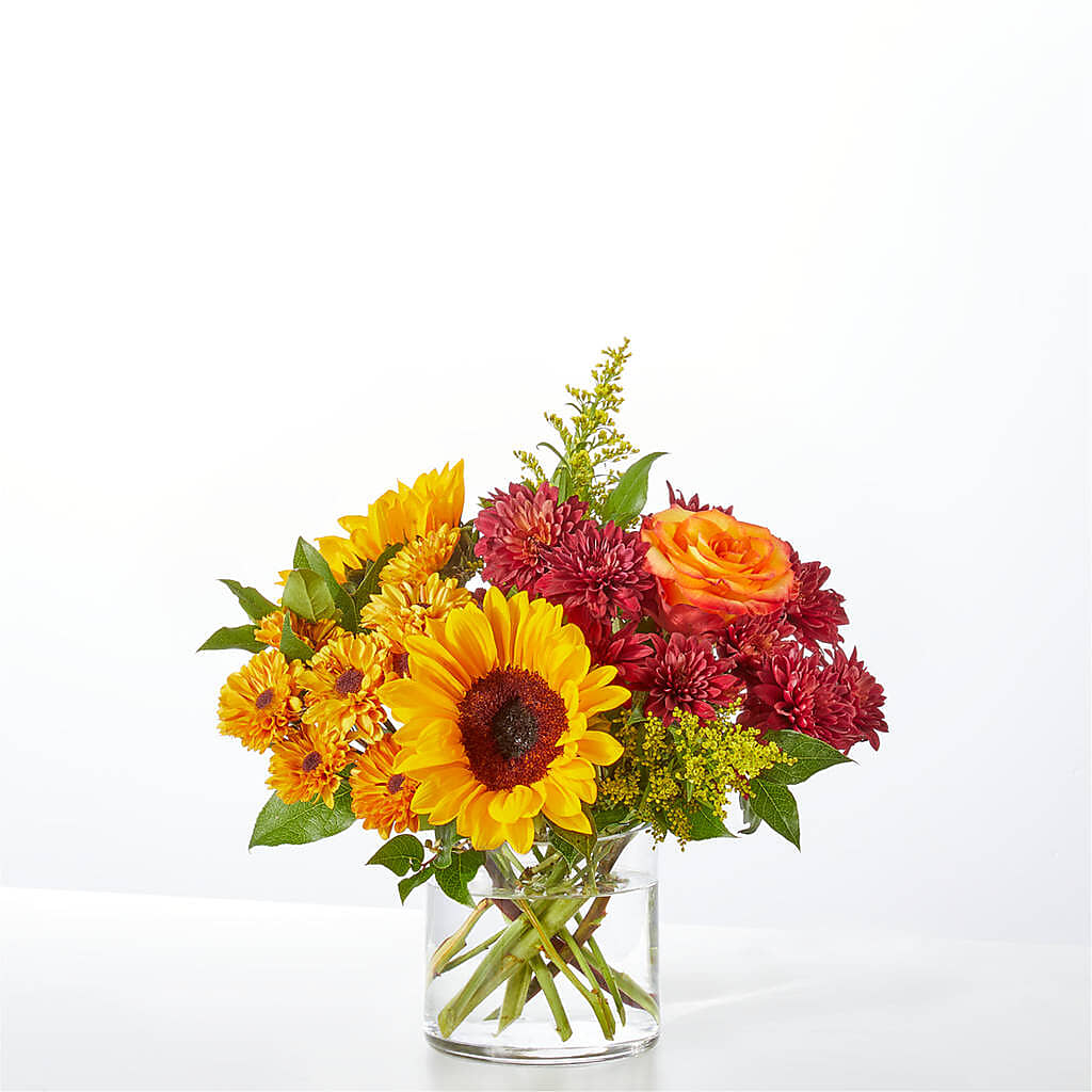 Flannel Scarf Bouquet – HELEN'S FLORIST AND GARDEN CENTER, Whitehouse Station NJ