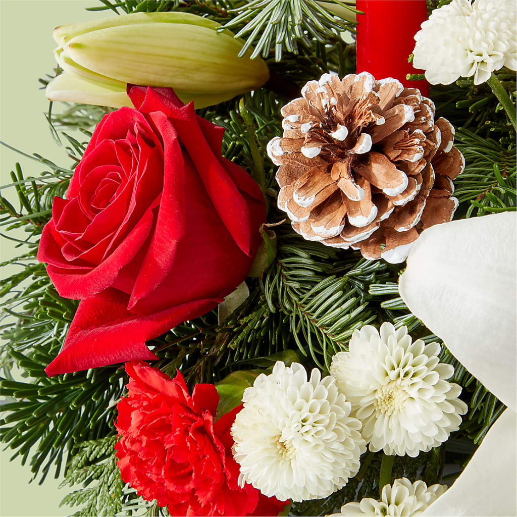 Seasonal Festivities Centerpiece – HELEN'S FLORIST AND GARDEN CENTER, Whitehouse Station NJ