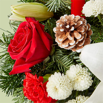 Seasonal Festivities Centerpiece – HELEN'S FLORIST AND GARDEN CENTER, Whitehouse Station NJ
