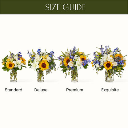 Wonderfully Sunny Bouquet – HELEN'S FLORIST AND GARDEN CENTER, Whitehouse Station NJ