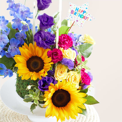 Star of the Day Floral Cake – HELEN'S FLORIST AND GARDEN CENTER, Whitehouse Station NJ