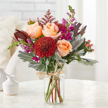 Moody Hues Bouquet – HELEN'S FLORIST AND GARDEN CENTER, Whitehouse Station NJ