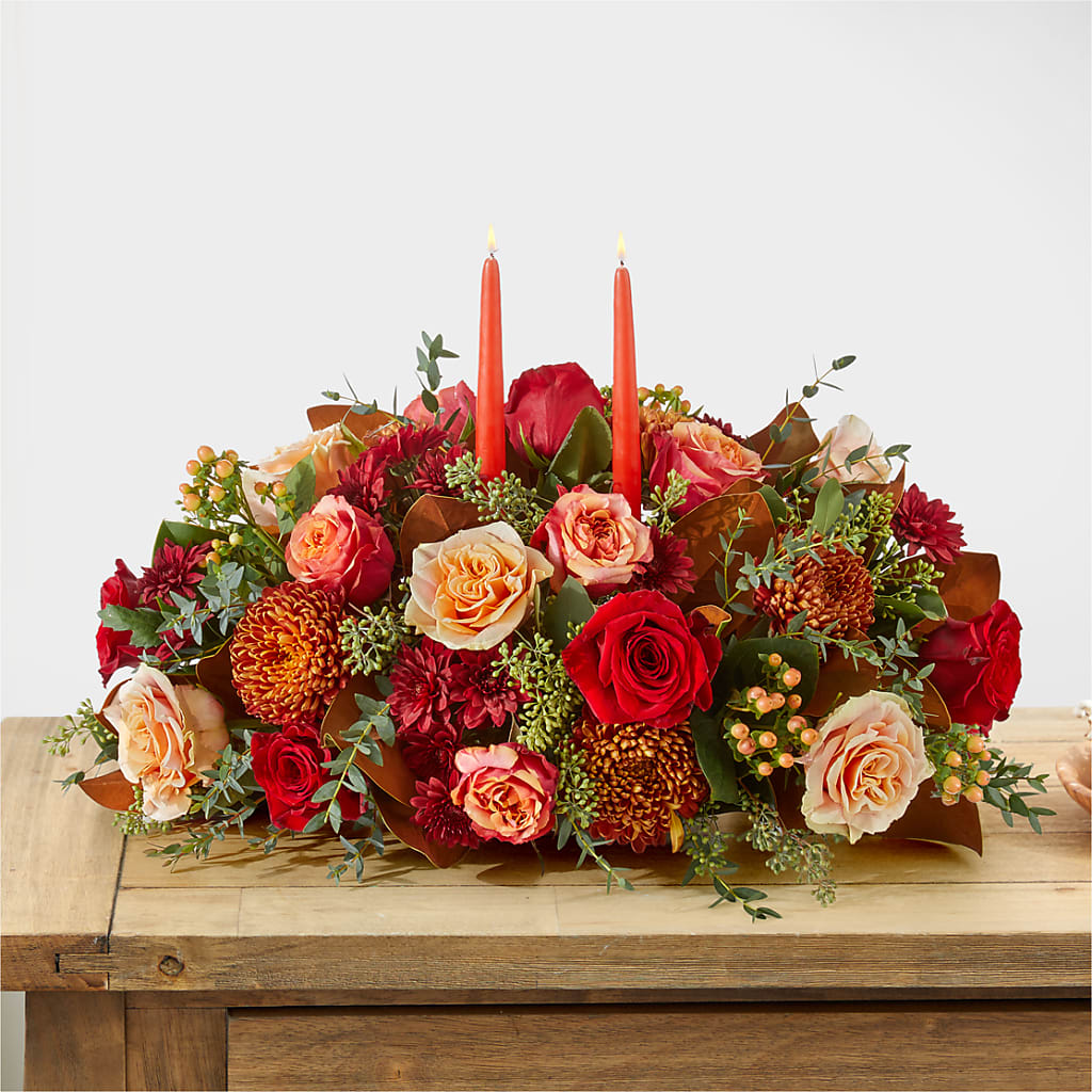 Gather Near Centerpiece – HELEN'S FLORIST AND GARDEN CENTER, Whitehouse Station NJ
