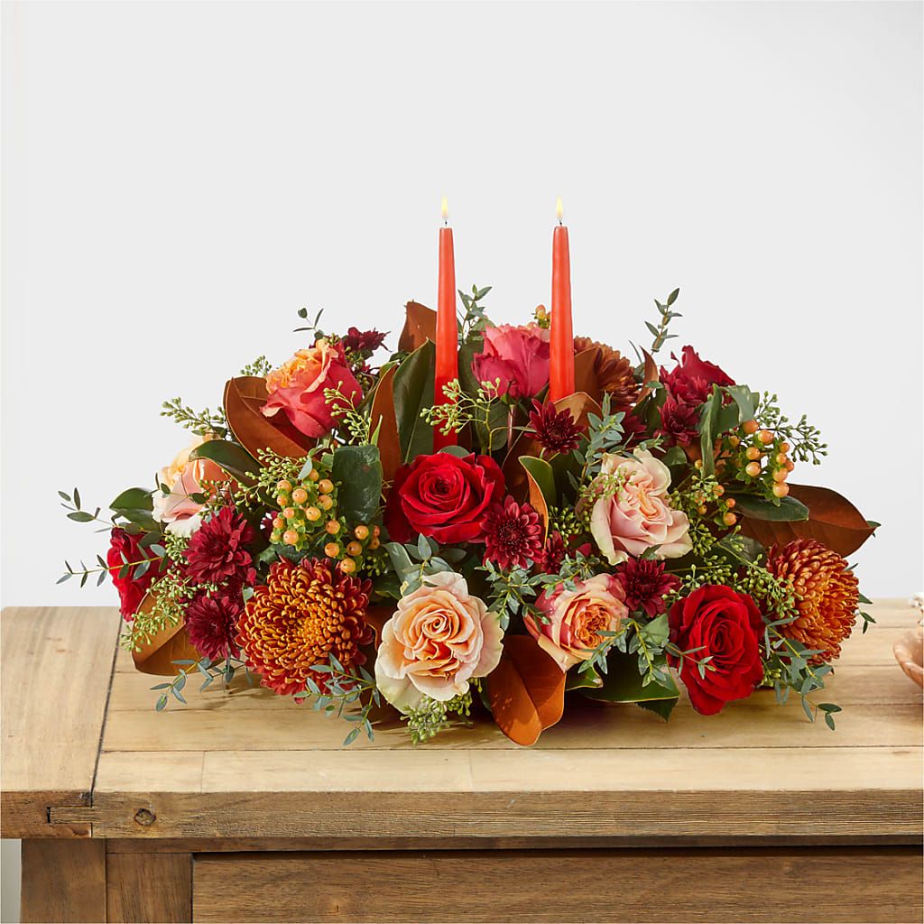 Gather Near Centerpiece – HELEN'S FLORIST AND GARDEN CENTER, Whitehouse Station NJ