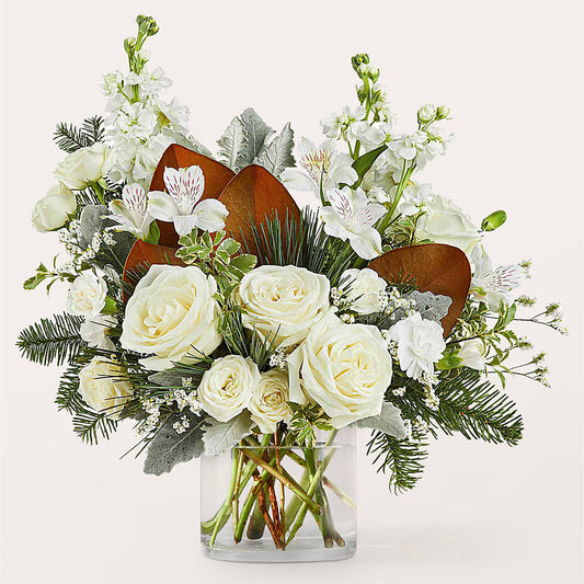 Fresh Snowfall Bouquet – HELEN'S FLORIST AND GARDEN CENTER, Whitehouse Station NJ
