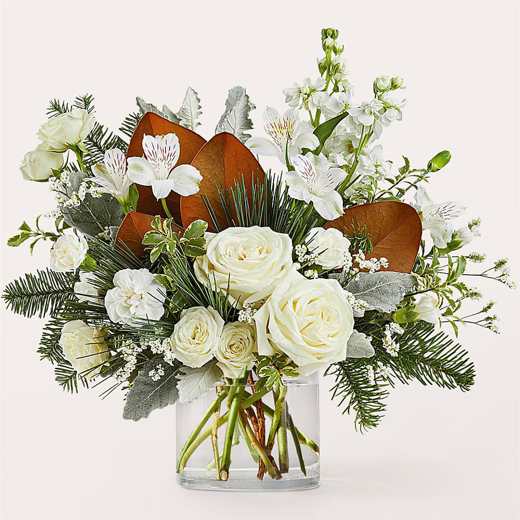 Fresh Snowfall Bouquet – HELEN'S FLORIST AND GARDEN CENTER, Whitehouse Station NJ