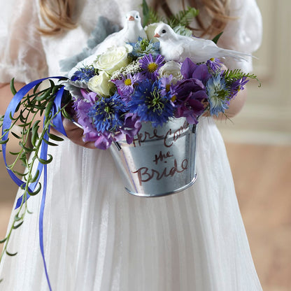 Enchantment Flower Girl Arrangement – HELEN'S FLORIST AND GARDEN CENTER, Whitehouse Station NJ