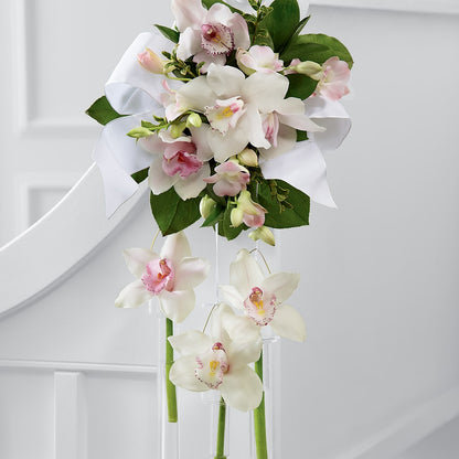 Perfect Entrance Pew Arrangement – HELEN'S FLORIST AND GARDEN CENTER, Whitehouse Station NJ
