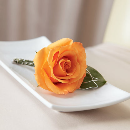 Lifetime of Love Boutonniere – HELEN'S FLORIST AND GARDEN CENTER, Whitehouse Station NJ