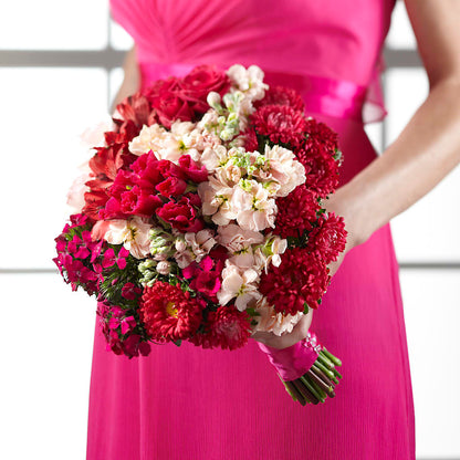 Pink Effervescence Bouquet – HELEN'S FLORIST AND GARDEN CENTER, Whitehouse Station NJ