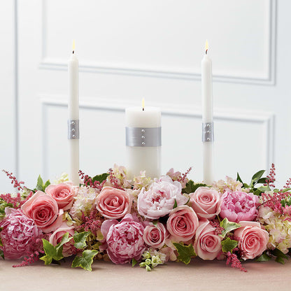 Worldwide Romance Unity Candle Arrangement – HELEN'S FLORIST AND GARDEN CENTER, Whitehouse Station NJ