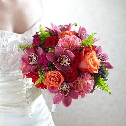 Brilliant Blossoms Bouquet – HELEN'S FLORIST AND GARDEN CENTER, Whitehouse Station NJ