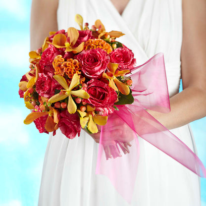 Brilliant Shades of Love Bouquet – HELEN'S FLORIST AND GARDEN CENTER, Whitehouse Station NJ