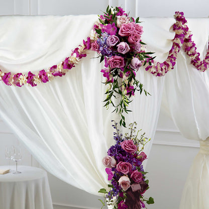 Color & Light Chuppah Decor – HELEN'S FLORIST AND GARDEN CENTER, Whitehouse Station NJ